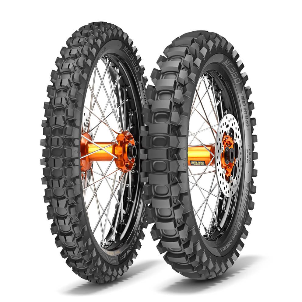 Metzeler MC360 Mid Hard motorcycle tyre - detailed product image