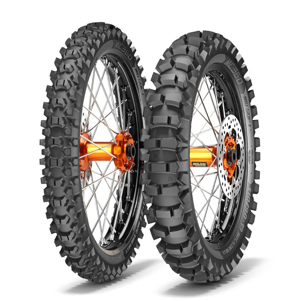 Metzeler MC360 Mid Soft motorcycle tyre - detailed product image