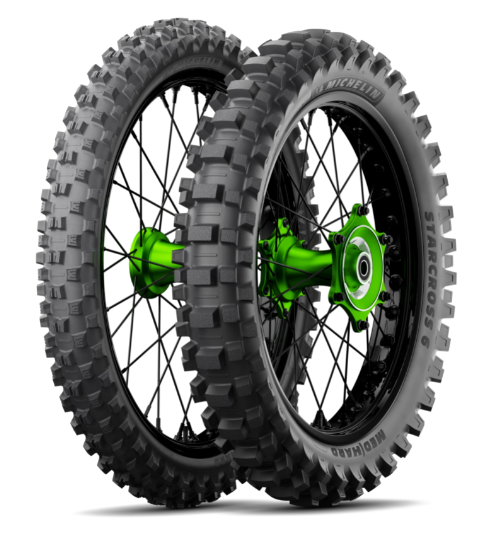 Michelin Starcross 6 Medium Hard motorcycle tyre - detailed product image
