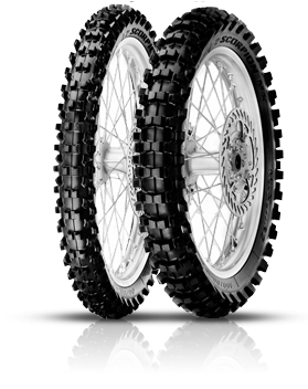 Pirelli Scorpion MX Mid Soft 32 motorcycle tyre - detailed product image